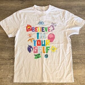 Disney Pixar Inside Out 2 emotions graphic t-shirt